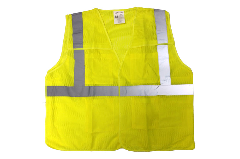Work Force Class 2 5 Point Breakaway Reflective Safety Vest