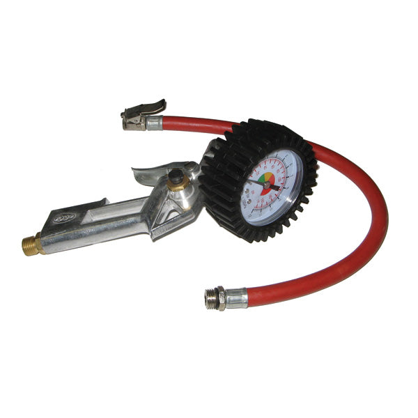 Air Tire Inflator with Dial Gauge