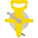 150ft Open Reel Fiberglass Tape Measure, Combo. Blade