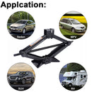 3 Ton 6000 Lb. Portable Scissor Emergency Jack