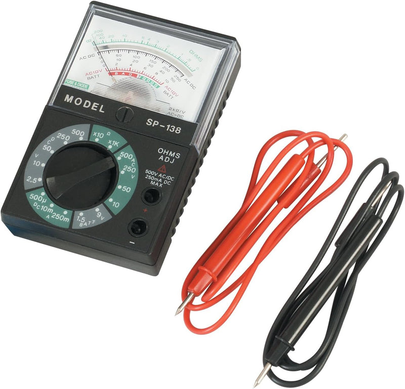 Tekton 16-Range Electric Multi-Tester SP-138