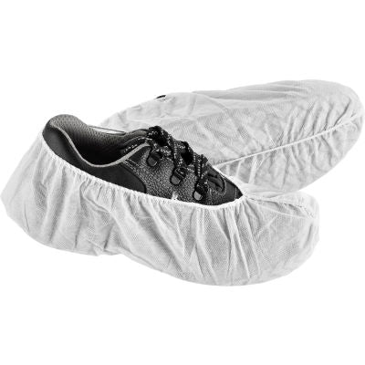 Work Force White CPE - Shoe Covers