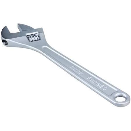 Boston Industrial Adjustable Wrench Chrome Vanadium Steel 6" to 24"