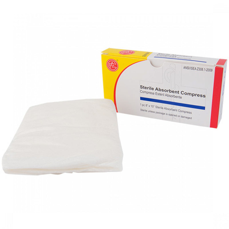 Genuine First Aid Sterile Absorbent Gauze Compress