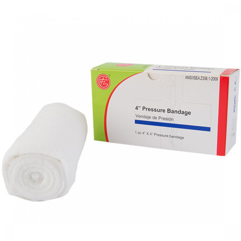 Genuine First Aid Pressure Bandage 4" x 4"