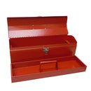 19" TOP QUAL METAL TOOL BOX HIP ROOF  w/ METAL TRAY,  PRO SERIES