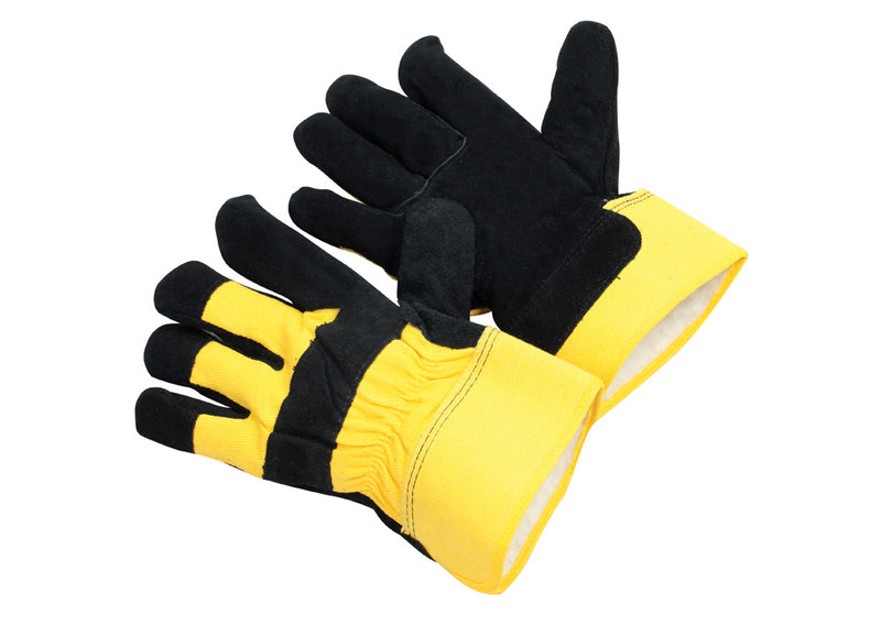Work Force TB31-2BY – Pile Lined Leather Palm Gloves