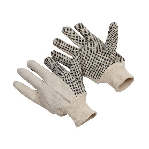Work Force 1-08PD Dotted Canvas Gloves