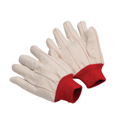 Work Force Cotton Double Palm Gloves