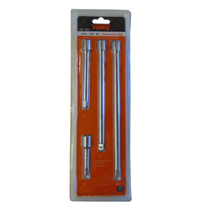 Valley 4 Pc. 3/8" Dr. Extension Bar Set (3", 5", 8", 10")