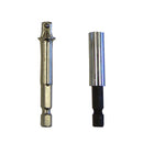 Boston Industrial 2 Pc. 1/4" Dr. Hex Bit Holder Adapter Set