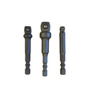 Valley 3 Pc. Wobble Power Extension Bar, 1/4"-3/8"-1/2" Drive