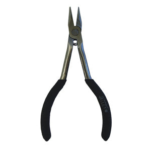 Valley 6.5" Precision Bent Nose Pliers, CR-V, Foam Grips