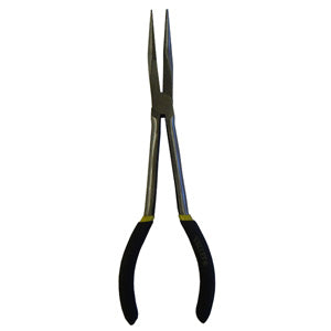 Valley Bent Nose Pliers-15 Degree, CR-V, Foam Grips