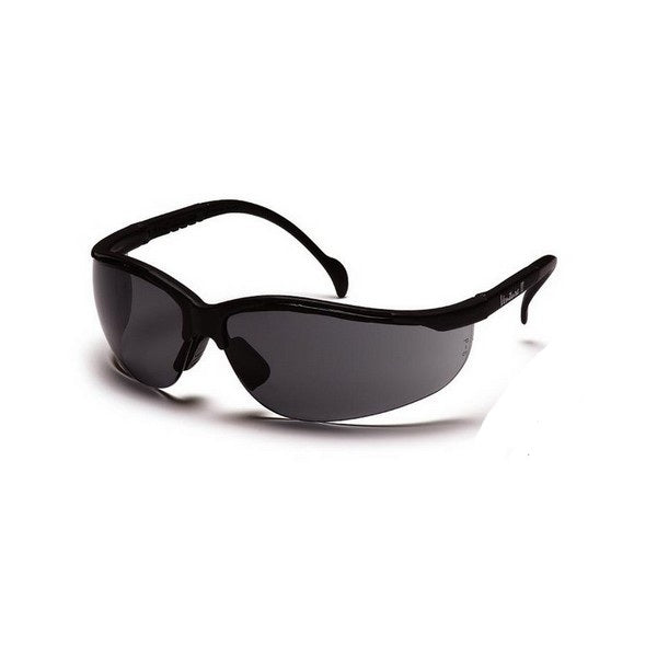 Work Force Venture 2 (Black W/ Smoke Lenses) Safety Glasses