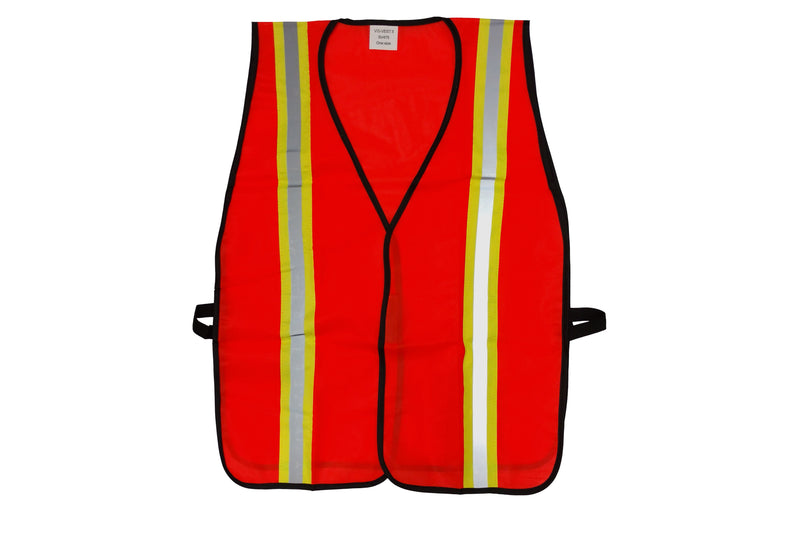 Work Force SV475 Reflective Orange Economy Safety Vest Non ANSI