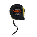 Valley Tape Measure, Combo. Blade, Pro-series