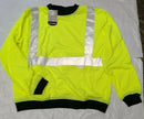Clearance Class II Sweatshirt High Visibility Reflective w/Therma Guard