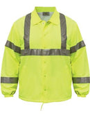 High Vis Windbreaker Reflective Stripes Class 3