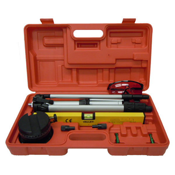 16" Laser Level Kit with Tripod, Blow Molded Case