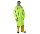 Work Force Storm Stripes Lime Green Coat & Hood